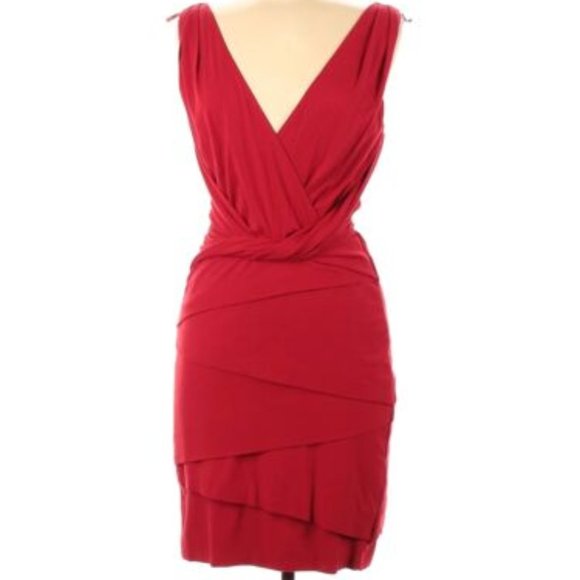 Nicole Miller Studio red dress - Picture 1 of 5